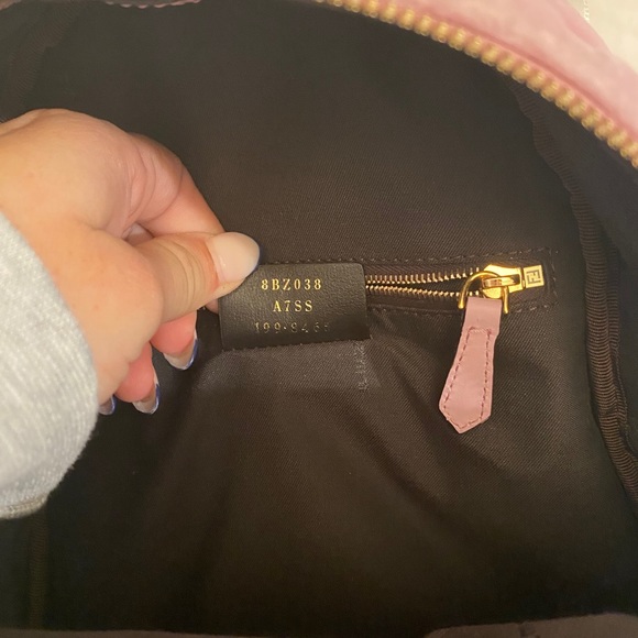 Authentic Fendi mini pink backpack - Picture 8 of 8